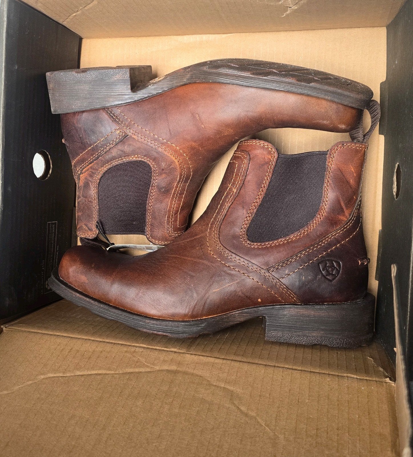 Bottes Chelsea Ariat Midtown Rambler, taille 40, marron gran, Vêtements | Hommes, Neuf, Bottes, Brun, Enlèvement