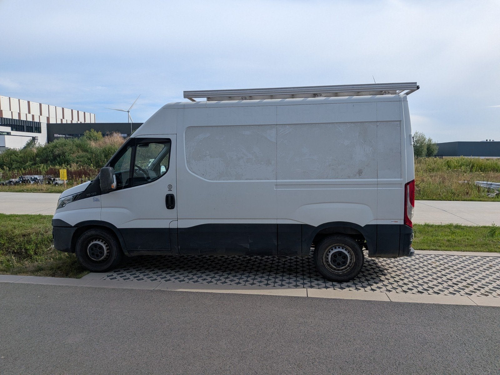 lichte vracht camionette, Auto's, Bestelwagens en Lichte vracht, Stof, Zwart, Wit, Particulier