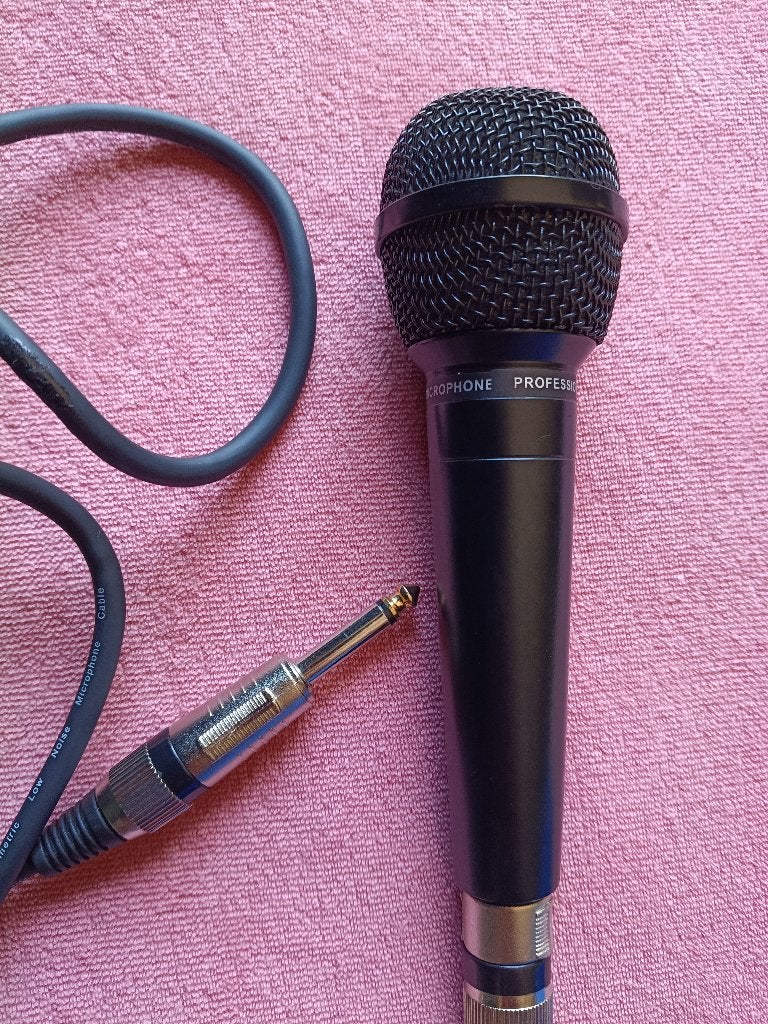 Microfoon DX-MCD102, Musique & Instruments, Microphones, Enlèvement, Utilisé, Micro chant