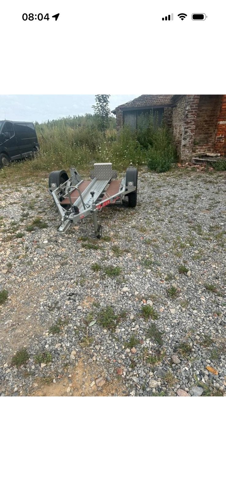 PONGRATZ M-A 250 U-K MOTORAANHANGER, Ophalen, Zo goed als nieuw