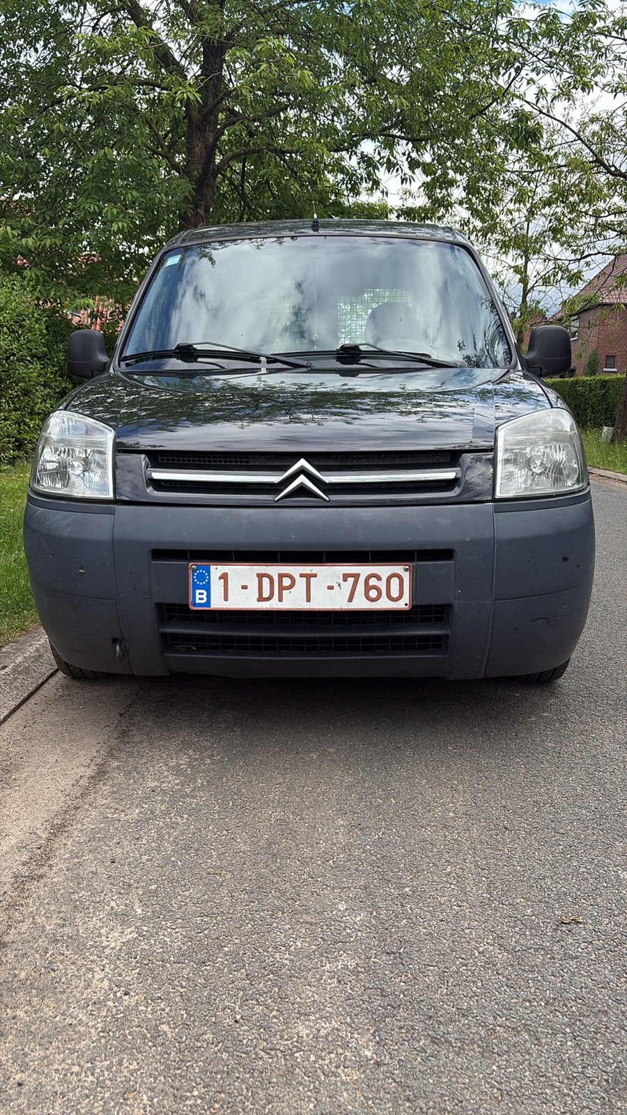 Citroën Berlinho 1.6hdi 90cv, USB, 2 places, Boîte manuelle, Noir