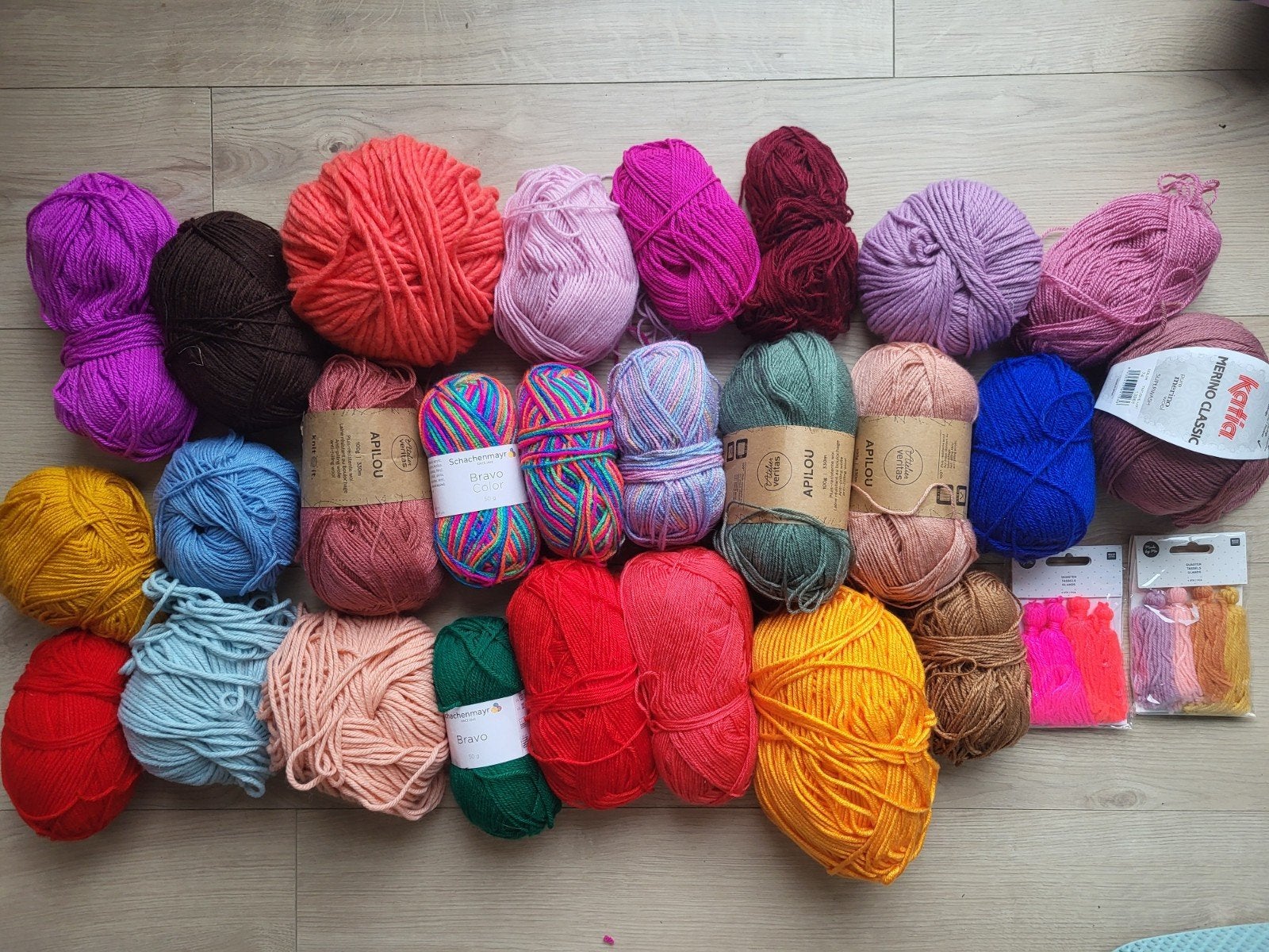 Wol, garen, merinowol, Hobby & Loisirs créatifs, Tricot & Crochet, Enlèvement