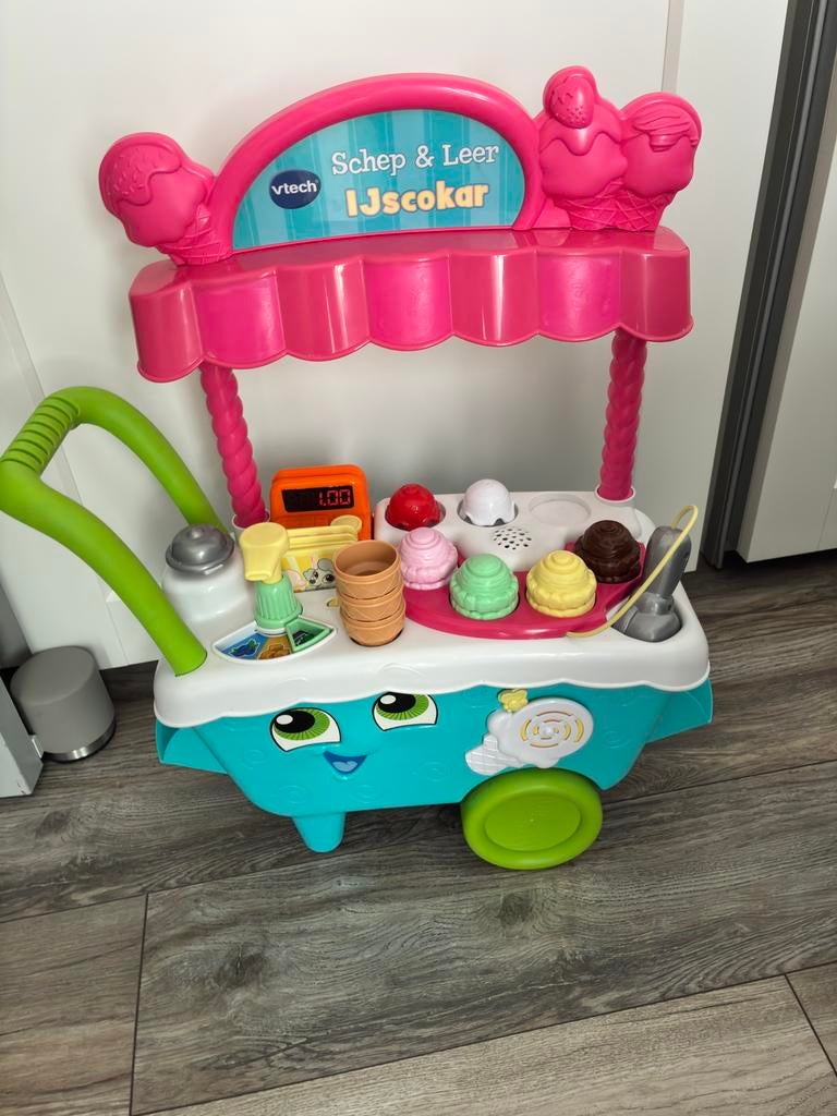 Ijscokar v Tech, Kinderen en Baby's, Speelgoed | Vtech, Ophalen, Zo goed als nieuw