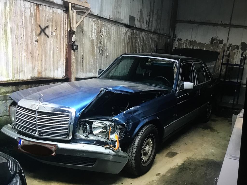 pieces mercedes w 126 1984, Enlèvement