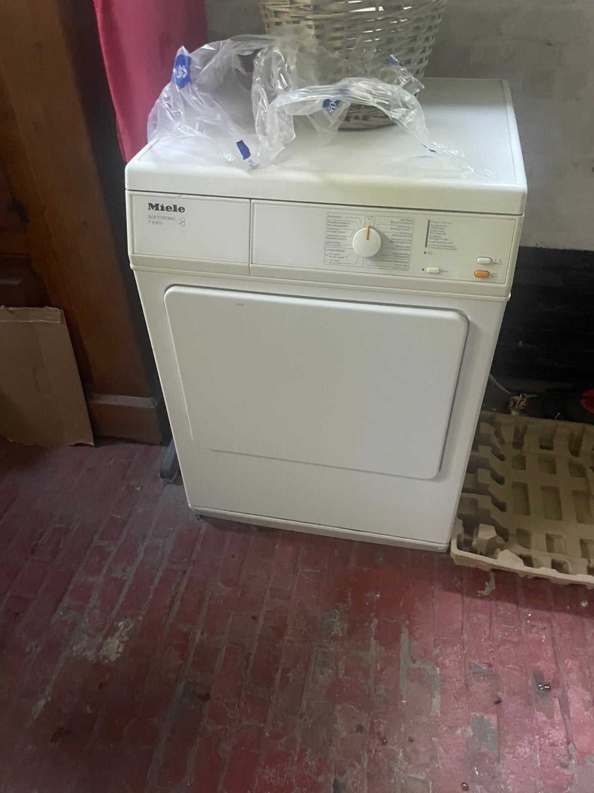Droogkast miele, Elektronische apparatuur, Droogkasten, Ophalen, Gebruikt, Luchtafvoer