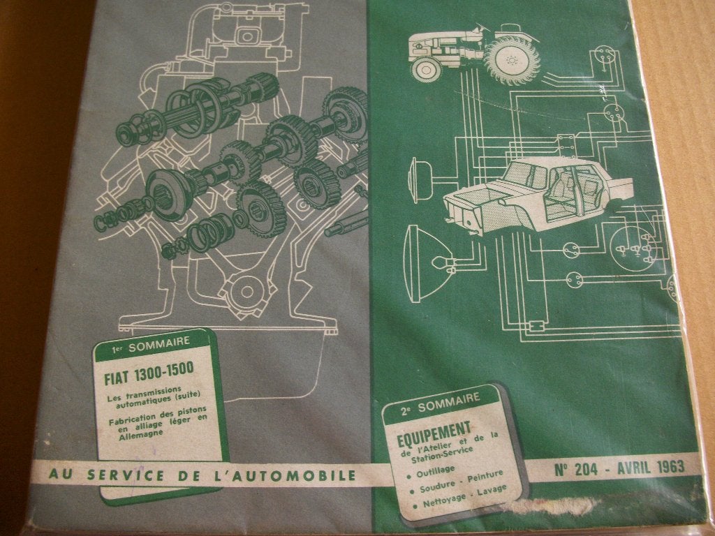 revue technique fiat 1300 et 1500 de 1961-1965, Ophalen of Verzenden