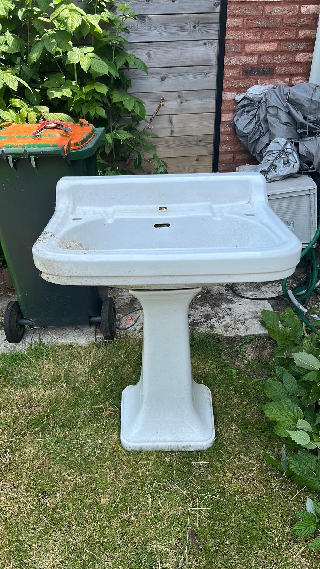 Antieke wastafel lavabo, Antiek en Kunst, Ophalen