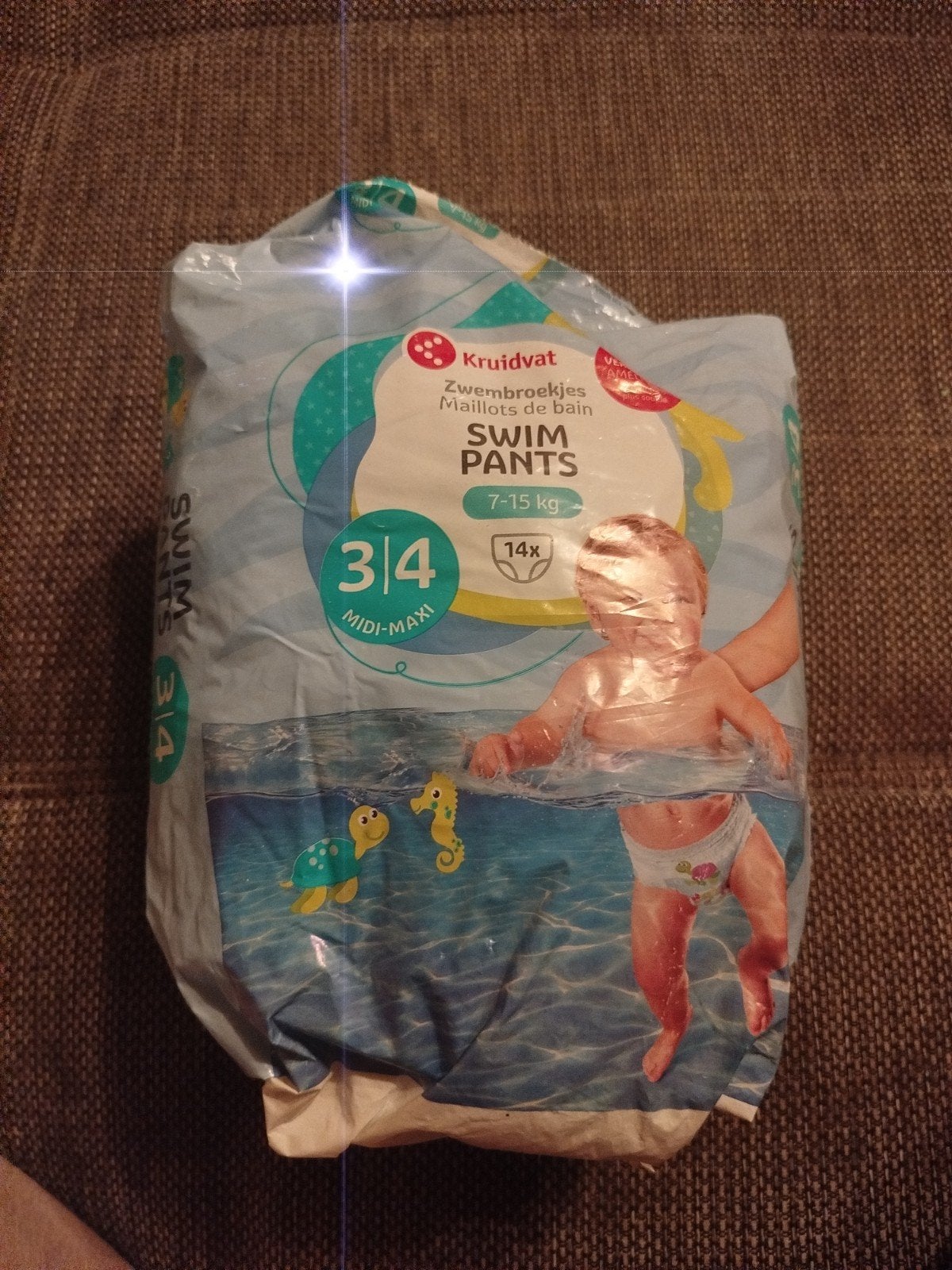 zwem pampers luiers maat 3 4, Kinderen en Baby's, Ophalen of Verzenden