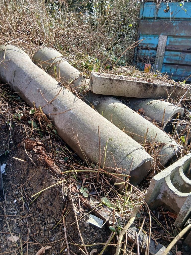 Tuyaux en béton intérieur 30 cms, Doe-het-zelf en Bouw, Buizen en Afvoer, Ophalen
