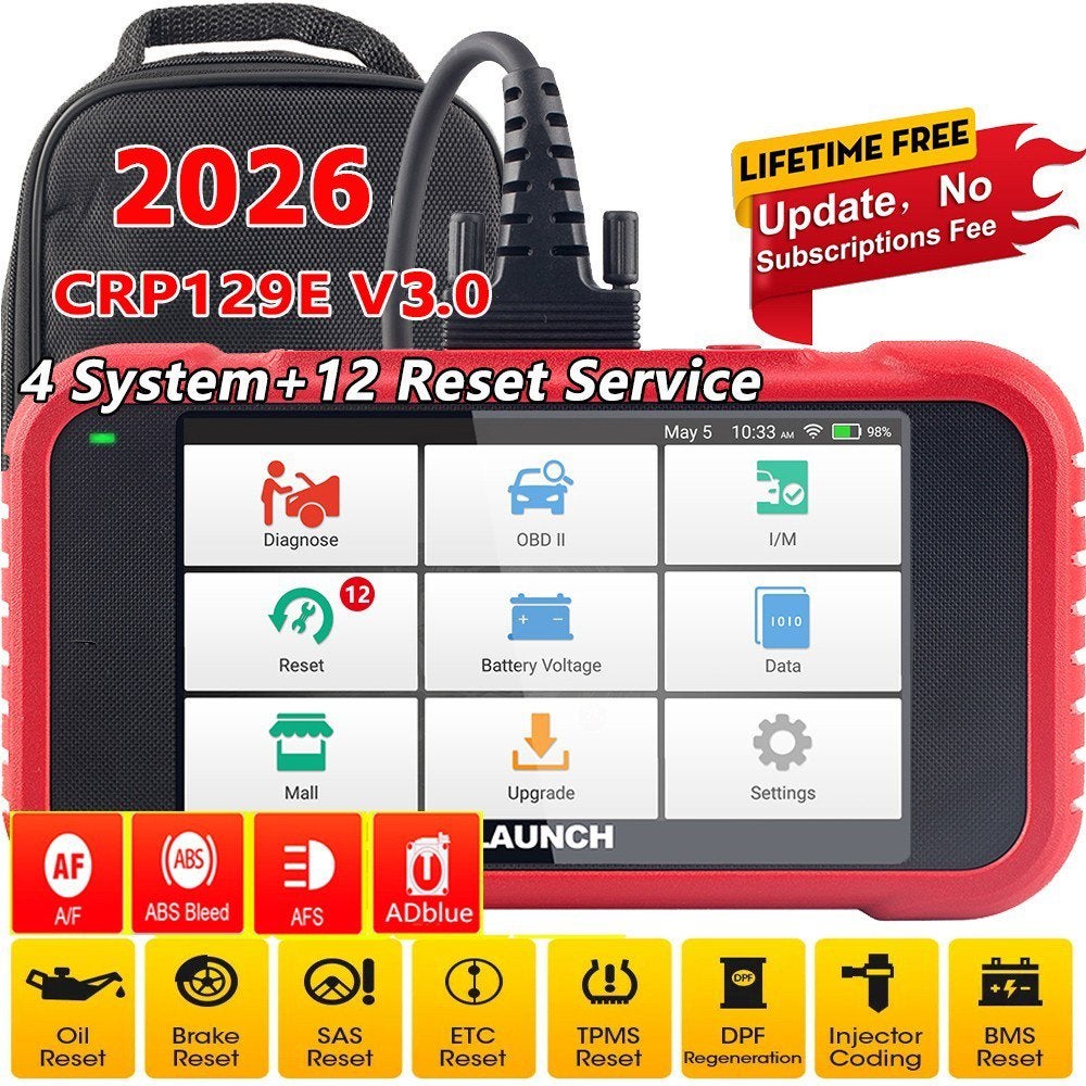 Launch CRP129E v3 - valise diagnostic, Computers en Software, Navigatiesoftware, Ophalen, Zo goed als nieuw
