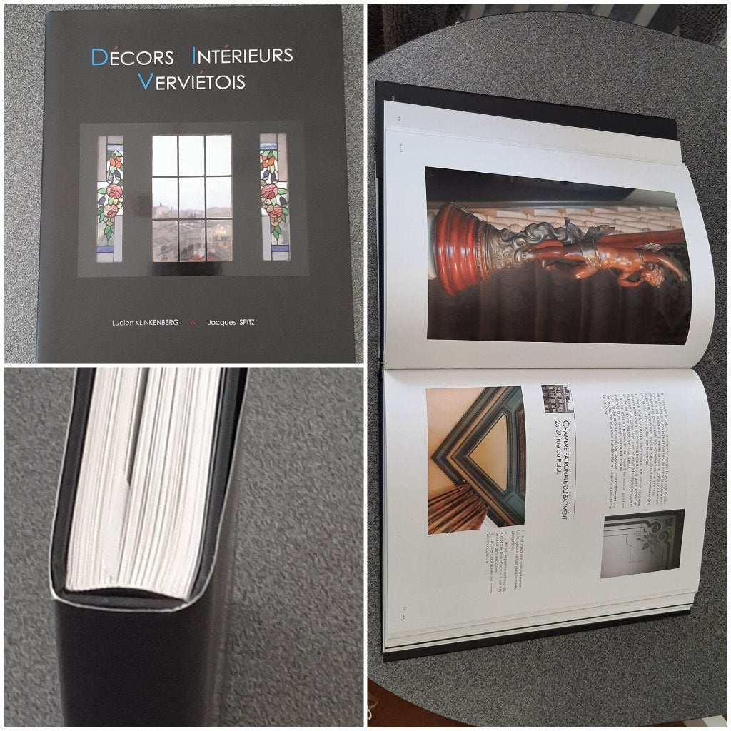 Livre "Décors Intérieurs Verviétois", Boeken, Wonen en Tuinieren, Klinkenberg/Spitz, Ophalen of Verzenden, Zo goed als nieuw, Interieur en Design