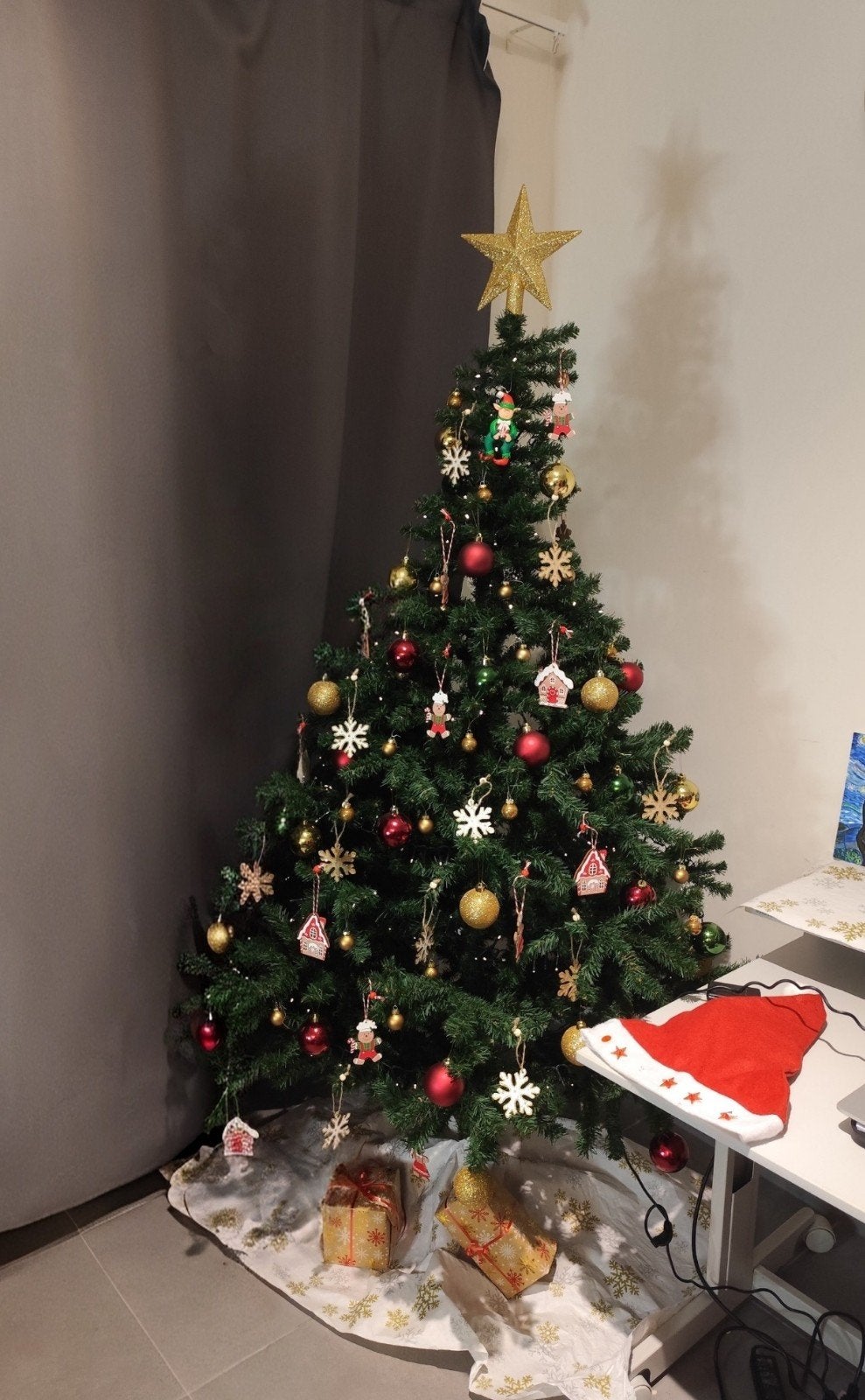 kerstboom gratis, Ophalen