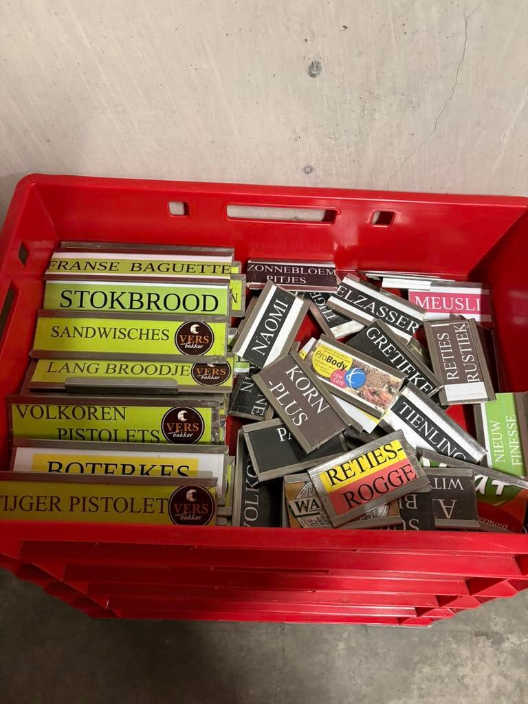 Bakkerij winkel artikelen, Ophalen