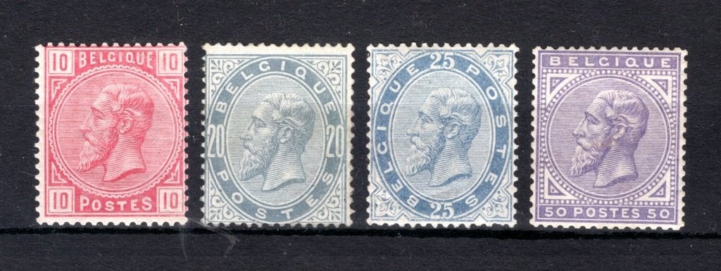 38/41 MNH 1883 - Z.M. Koning Leopold II COB 6665 €, Verzenden, Postfris, Postfris