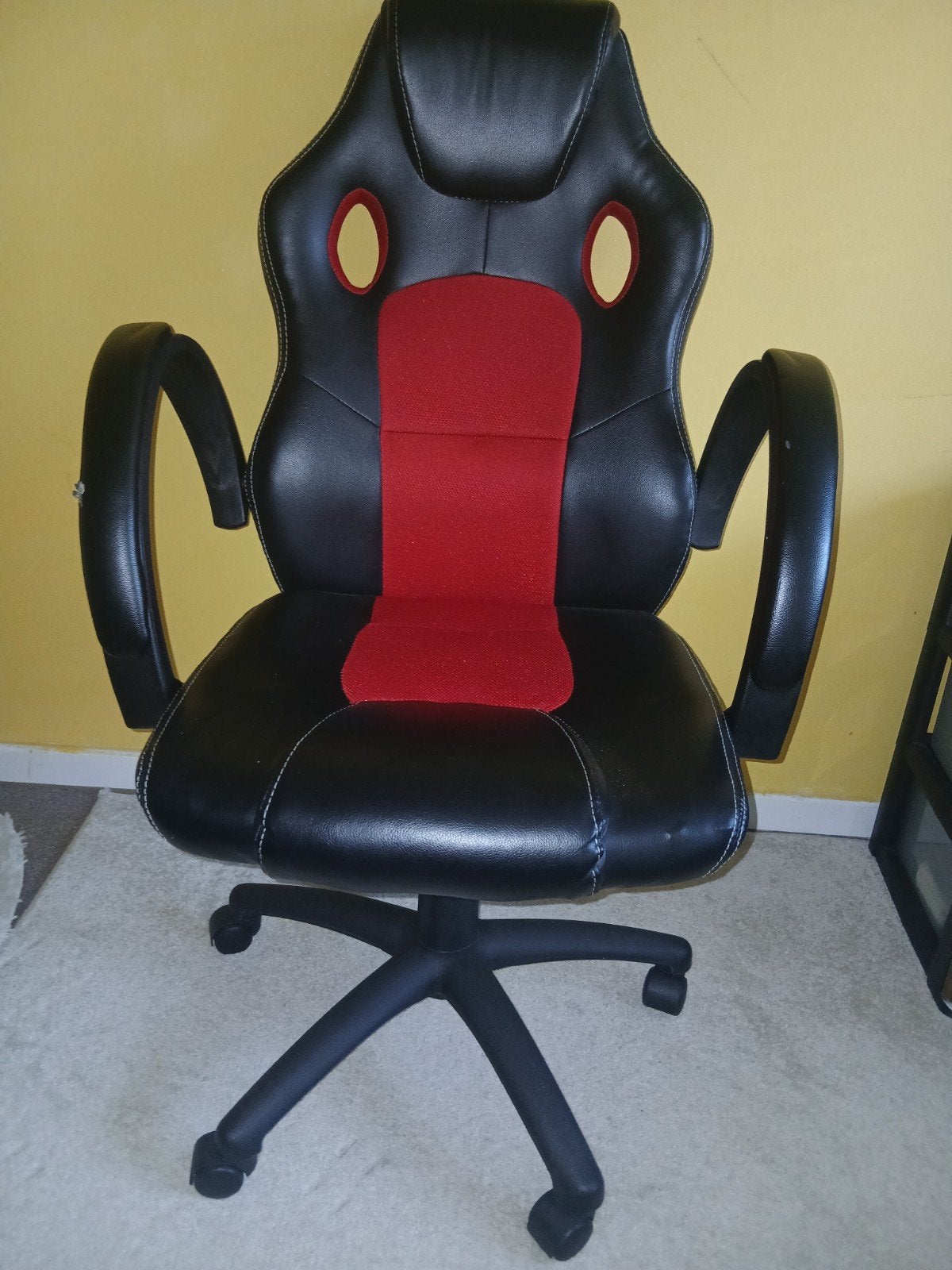 Game / bureau stoel - velda rood, Ophalen, Gebruikt, Overige typen
