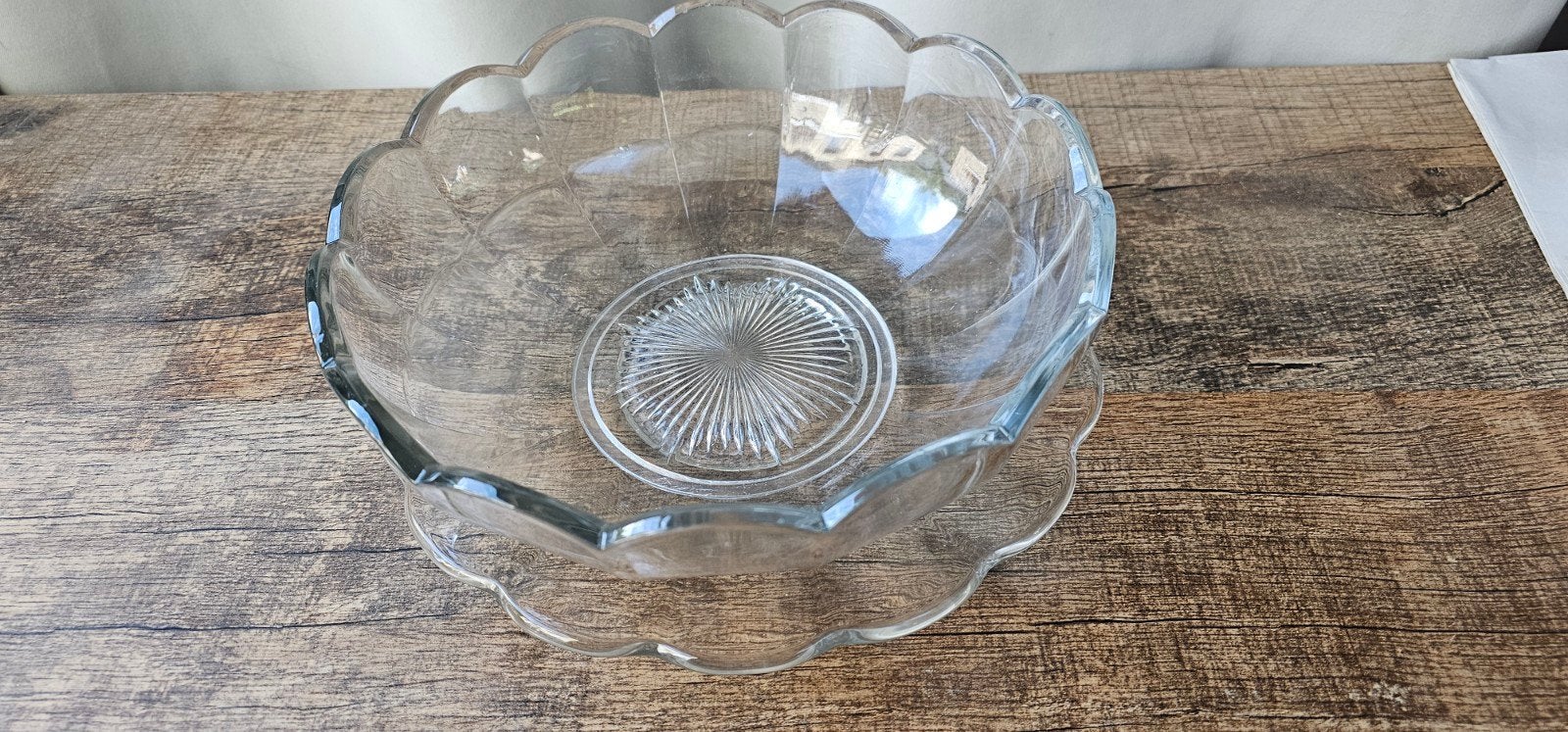 Val Saint Lambert  plat double, Enlèvement ou Envoi