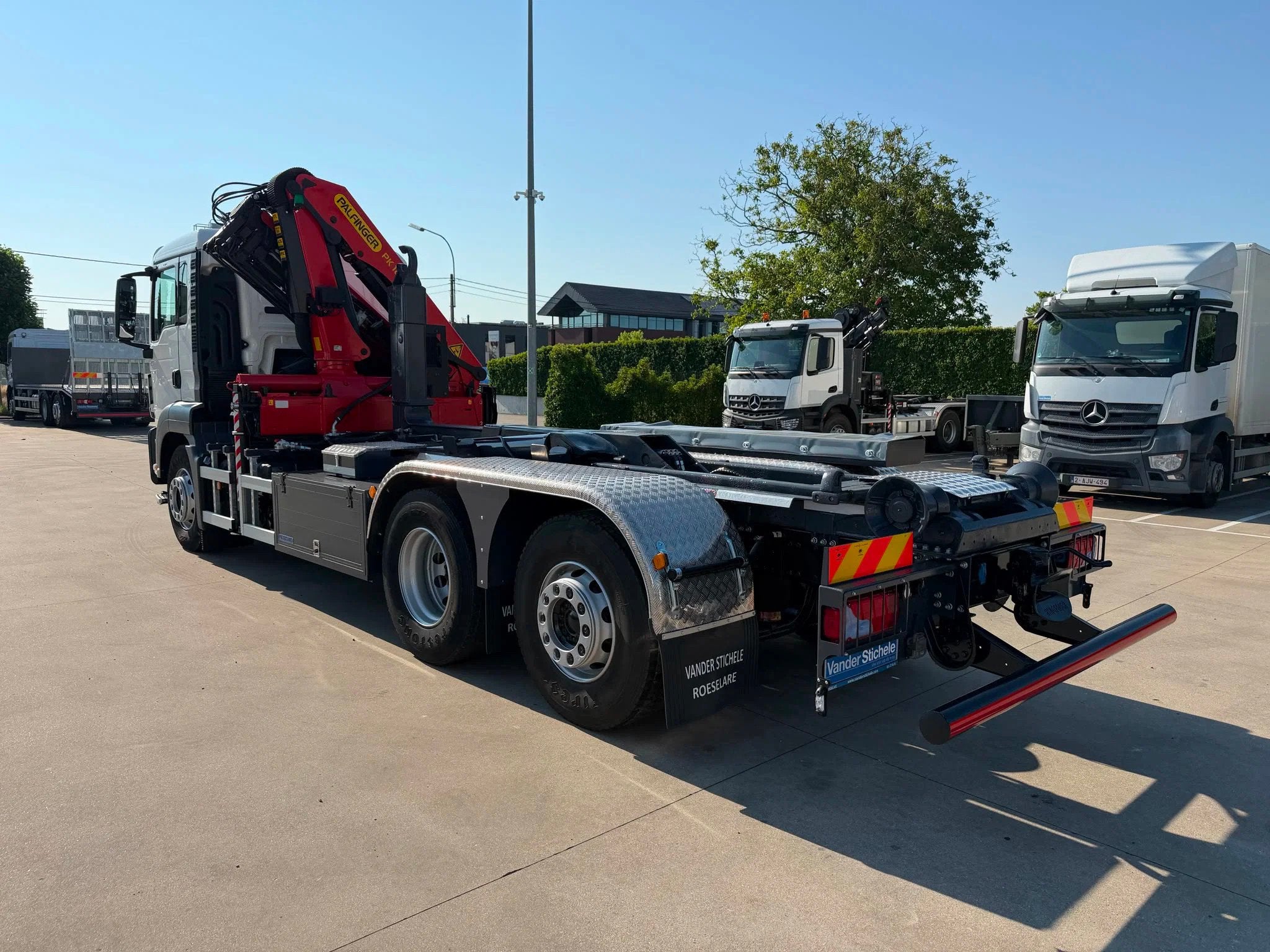 MAN TGS26.420 - PALFINGER PK 18.502 SH (bj 2018), Auto's, Automaat, Euro 6, MAN, Wit