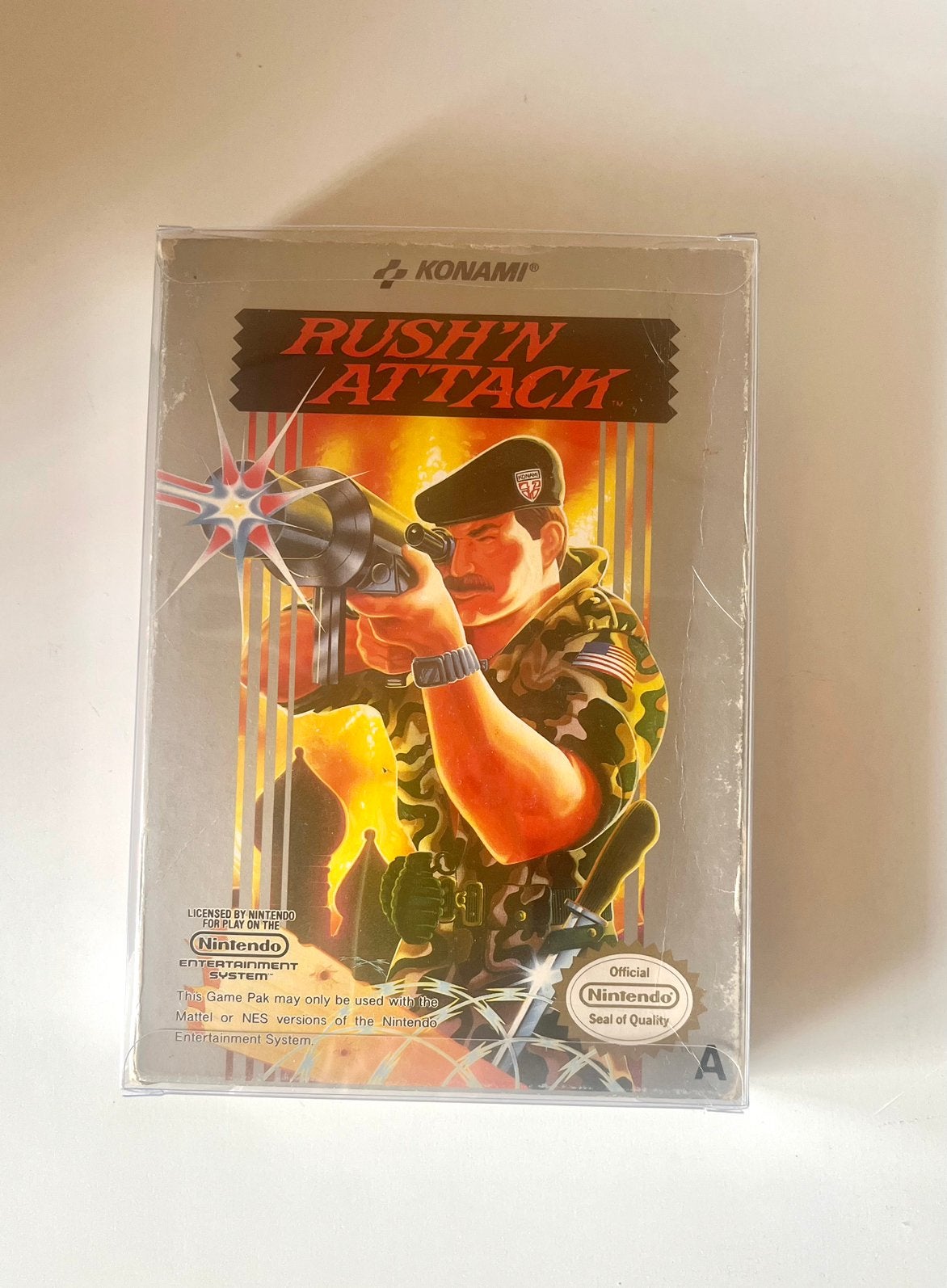 Rush n attack Nintendo nes, Ophalen, Zo goed als nieuw