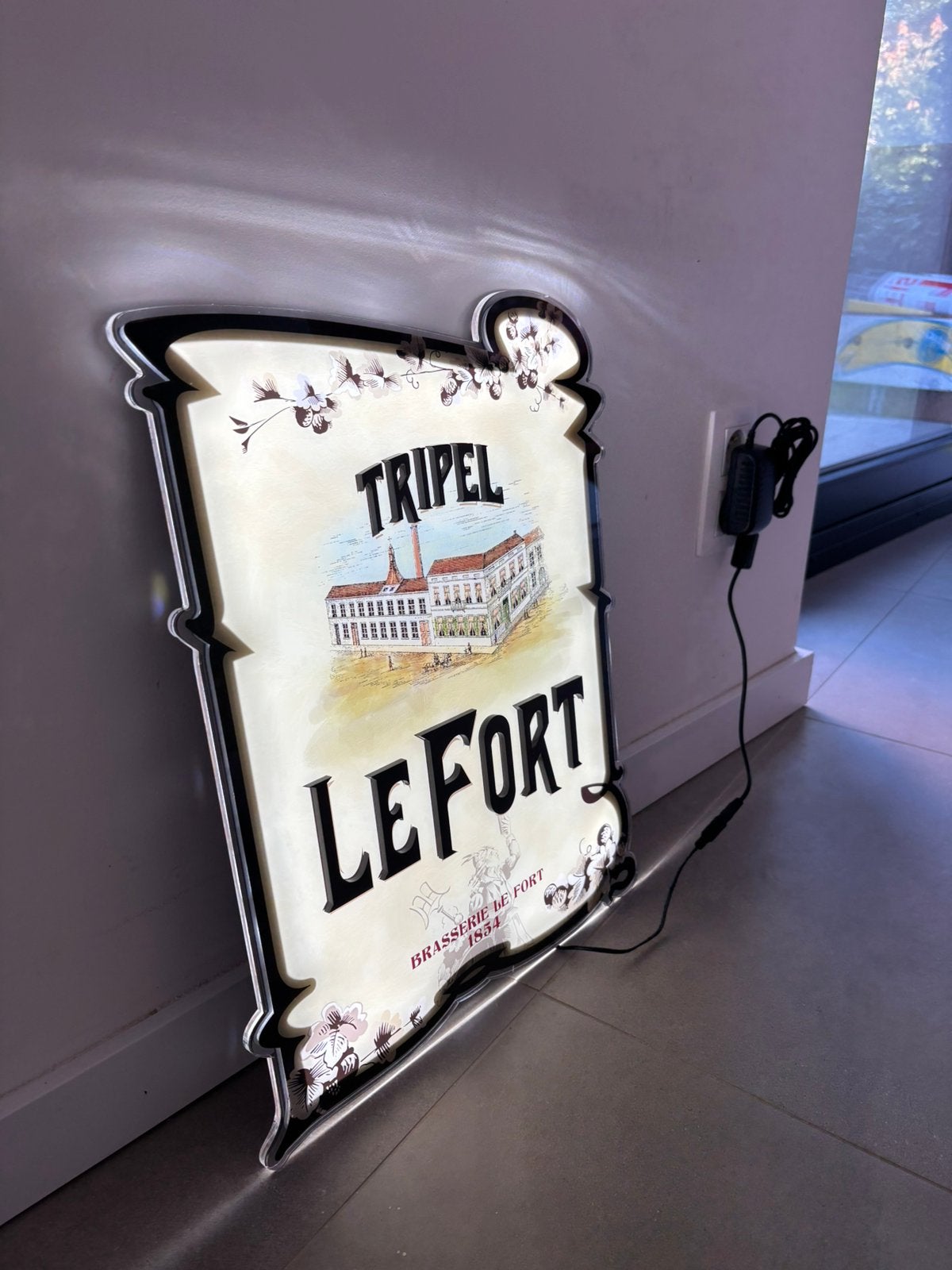 Tripel LeFort - Lichtreclame, Verzamelen, Ophalen, Zo goed als nieuw