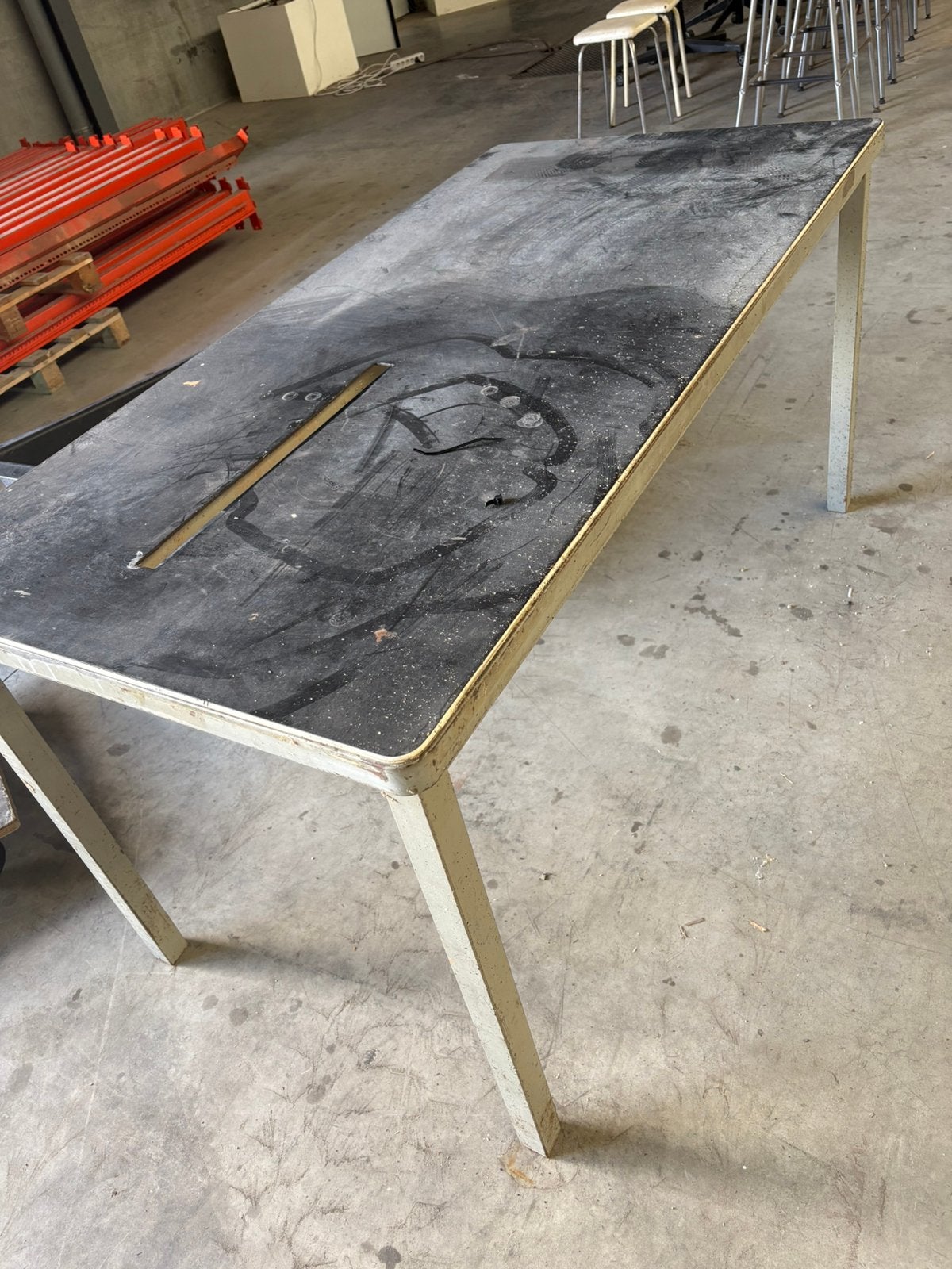 Tafel 150x75 cm, Ophalen, Zo goed als nieuw