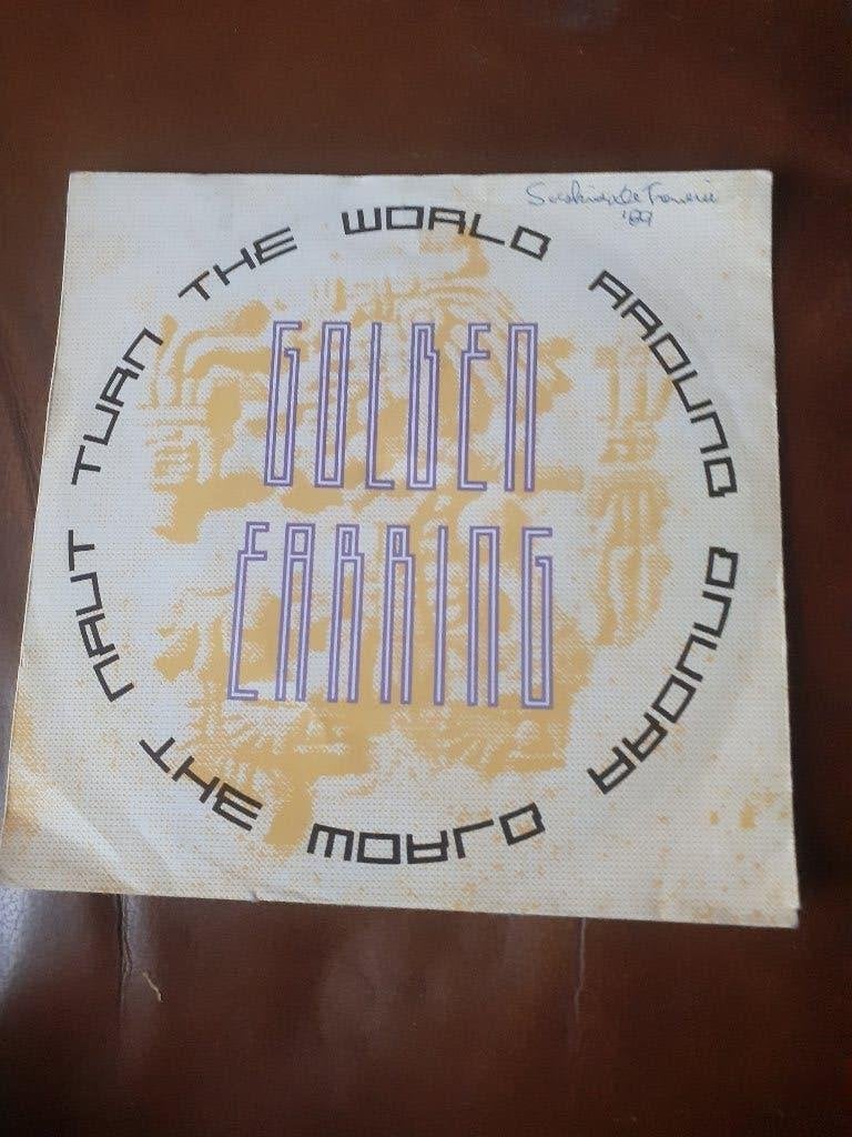 45T Golden Earring : Turn the world around, Ophalen of Verzenden