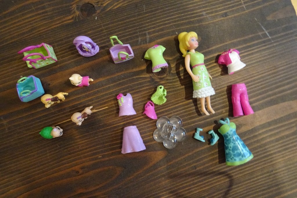 Polly Pocket popjes en toebehoren, Ophalen of Verzenden, Gebruikt