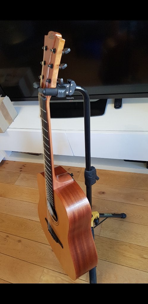 Guitare acoustique LAG Tramontane T44 D, Musique & Instruments, Instruments à corde | Guitares | Acoustiques, Comme neuf, Guitare Western ou Guitare Folk