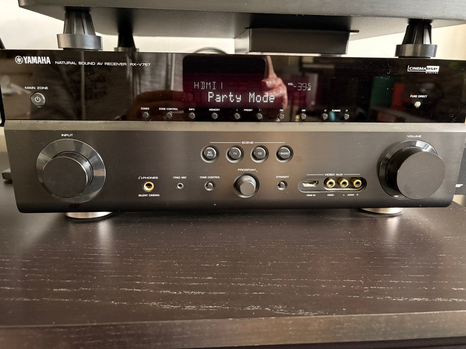 Home Cinéma Bose Acoustimass 5.1 + Tuner Yamaha RX-V767, TV, Hi-fi & Vidéo, Barres de son, Enlèvement, Avec subwoofer externe