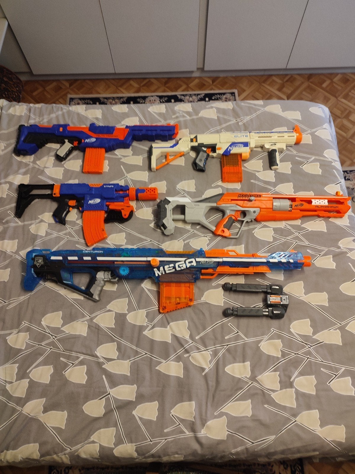 Collectie Nerf geweren in goede staat, Ophalen