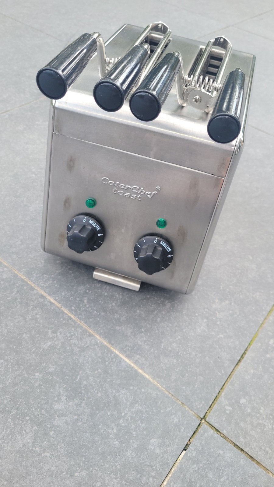 Caterchef Toast Croque-apparaat, Ophalen, Gebruikt, Fornuis, Frituur en Grillen
