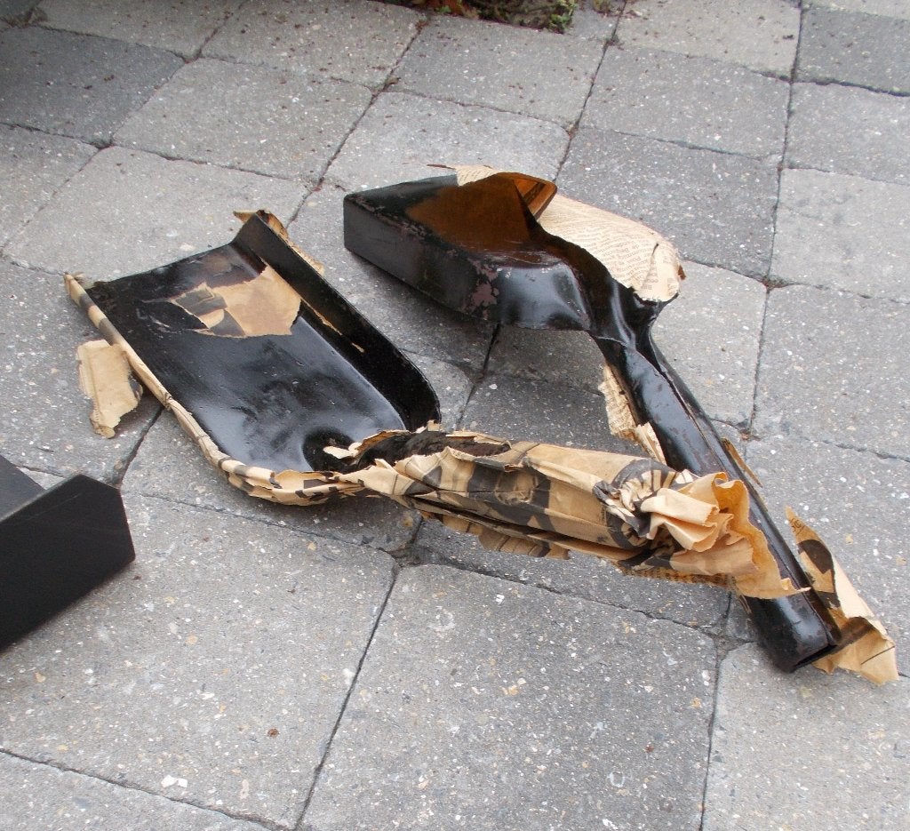 Oude ijzeren metalen kolenschep vintage sixties kleine schop, Antiek en Kunst, Ophalen of Verzenden
