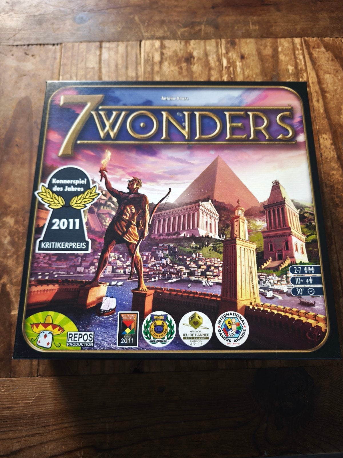 Bordspel 7 wonders, Ophalen of Verzenden, Zo goed als nieuw
