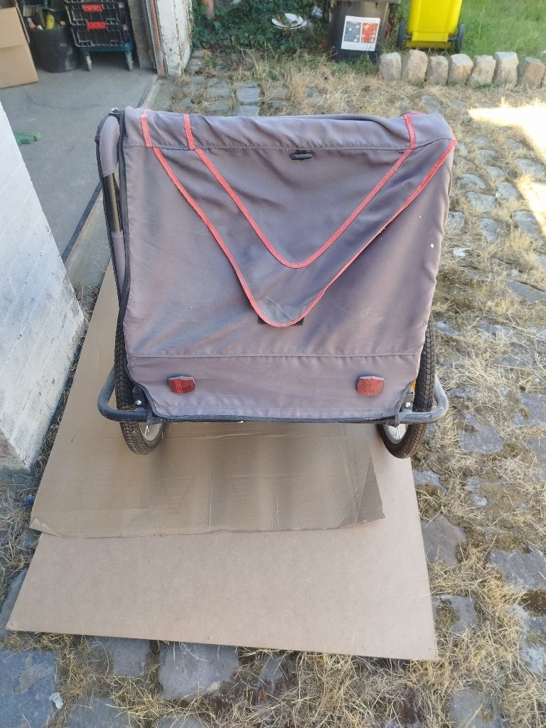 Remorque velo, Vélos & Vélomoteurs, Enlèvement, Comme neuf, Remorque pour enfant, 20 à 40 kg