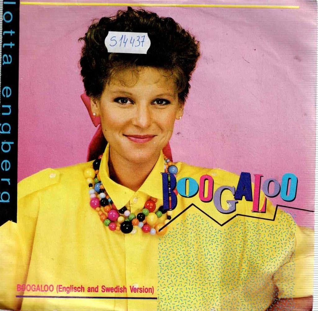 Vinyl, 7"  /  Lotta Engberg – Boogaloo, Ophalen of Verzenden, 1980 - 1989, Overige formaten