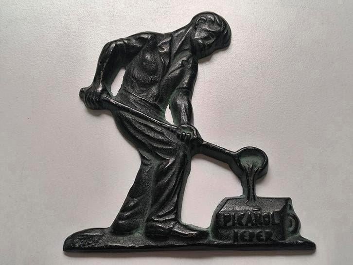 Gietijzeren plaquette, Picanol, Enlèvement ou Envoi