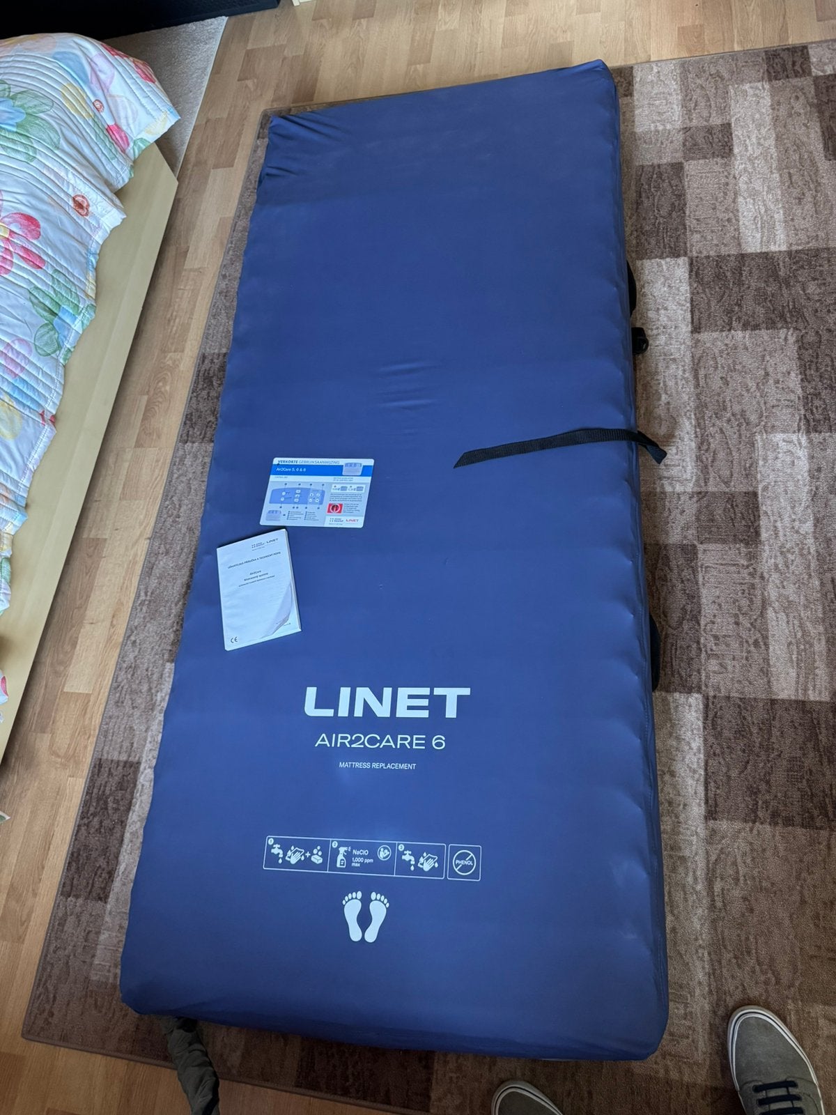 Alternerende linet air2care 6 matrasvervanger, Ophalen, 90 cm, Eenpersoons, Zo goed als nieuw
