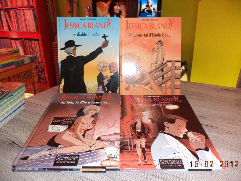 av 5 bd de jessica blandy pour 12.00 euro, Meerdere stripboeken, Ophalen of Verzenden, Zo goed als nieuw