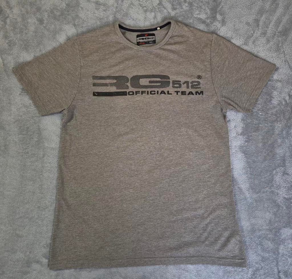 RG512 T-shirt „Official Team” - Speciale editie, maat L, Maat 52/54 (L), Verzenden, Grijs, RG512
