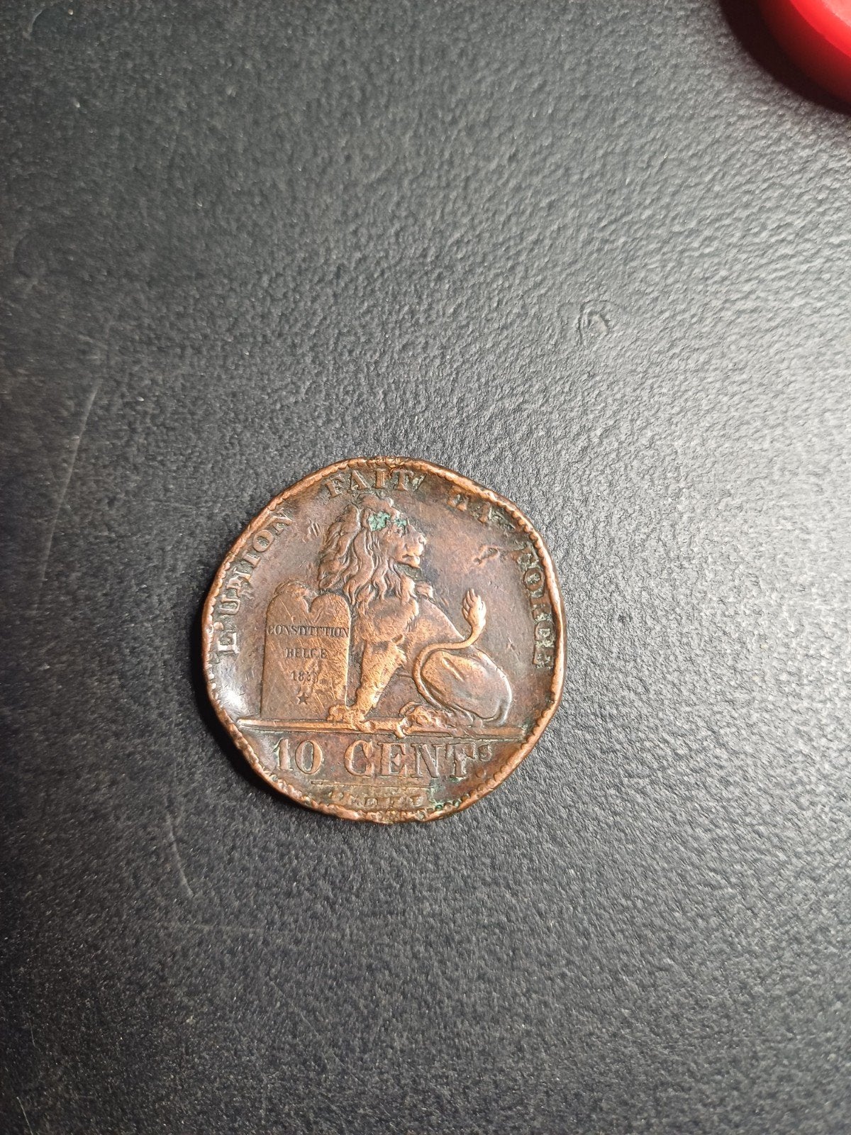 pièces de 10 centimes léopold 1de1847., Ophalen, Overig, Setje