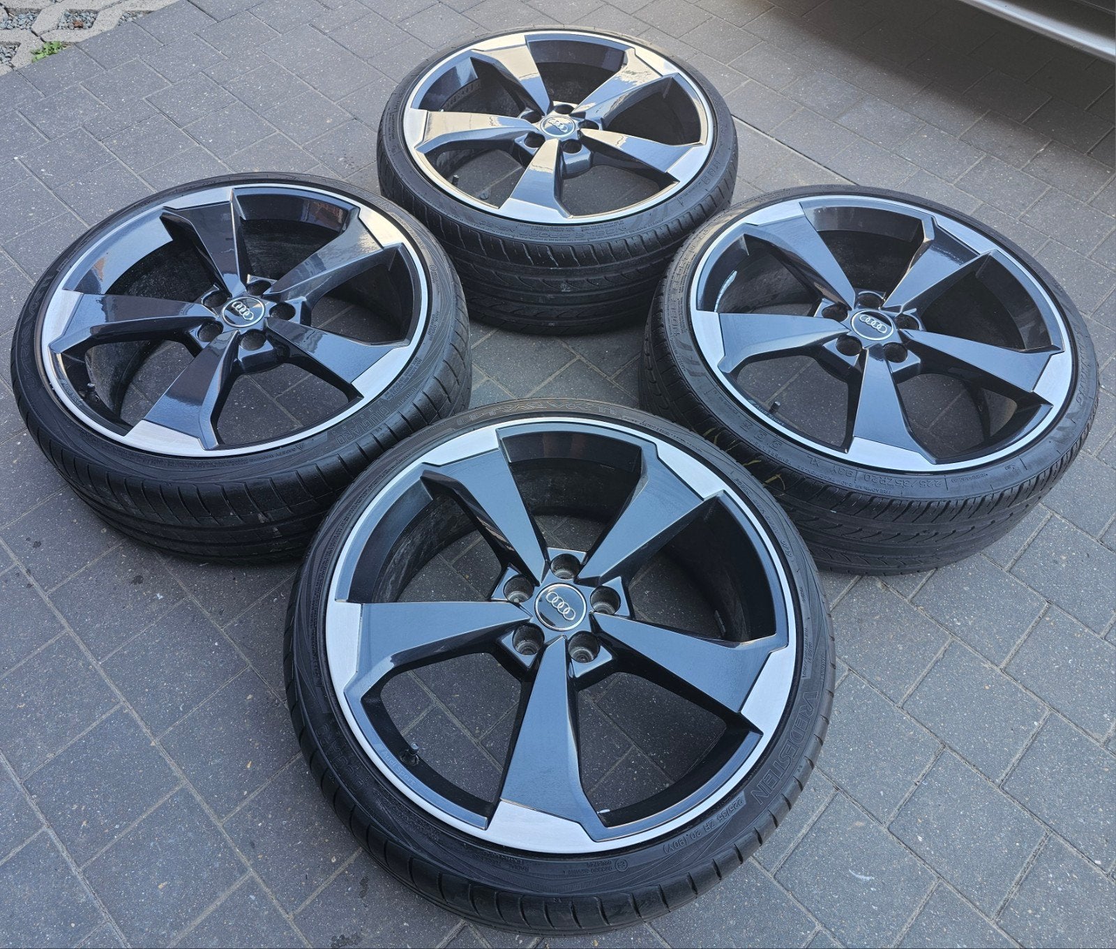 20" Original Audi Rotor 5x112, Ophalen, Gebruikt, Banden en Velgen, 20 inch