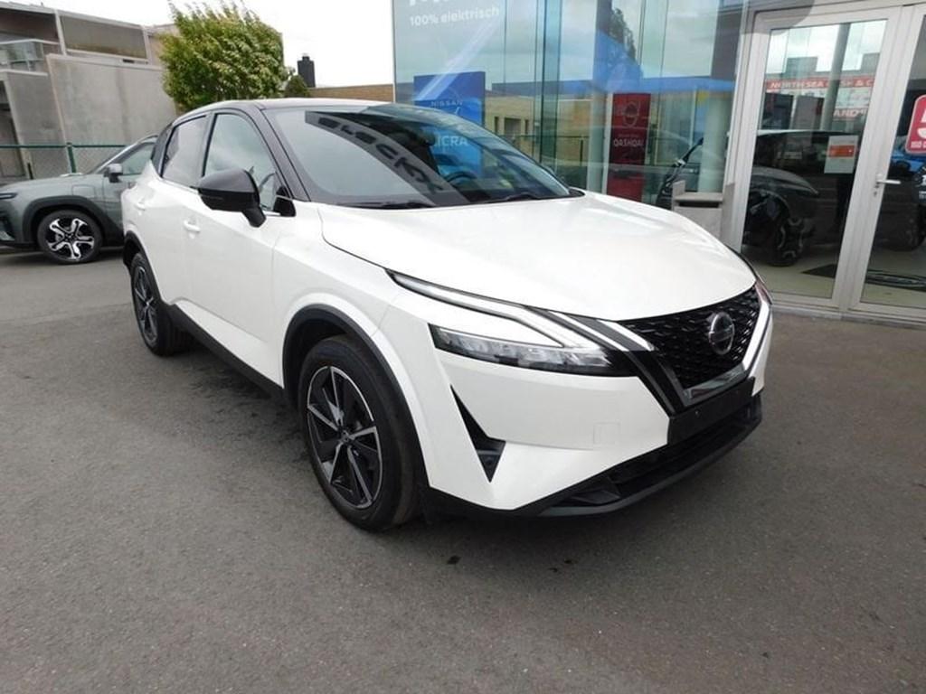 Nissan Qashqai 1.3 Mild-Hybrid Tekna  72000 KM   6 JAAR WAA, Auto's, Nissan, Wit, Bedrijf, 5 deurs, Hybride Elektrisch/Benzine