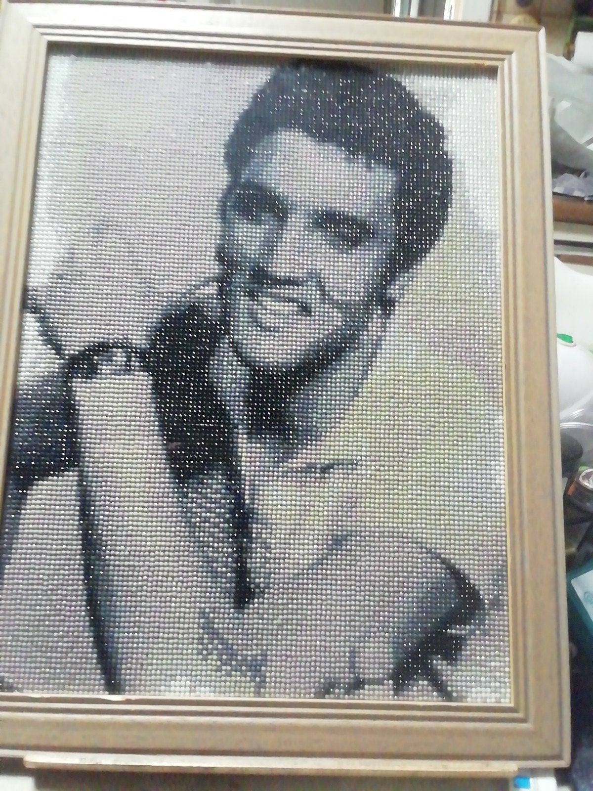 Elvis Presley met steentjes, Ophalen, Zo goed als nieuw