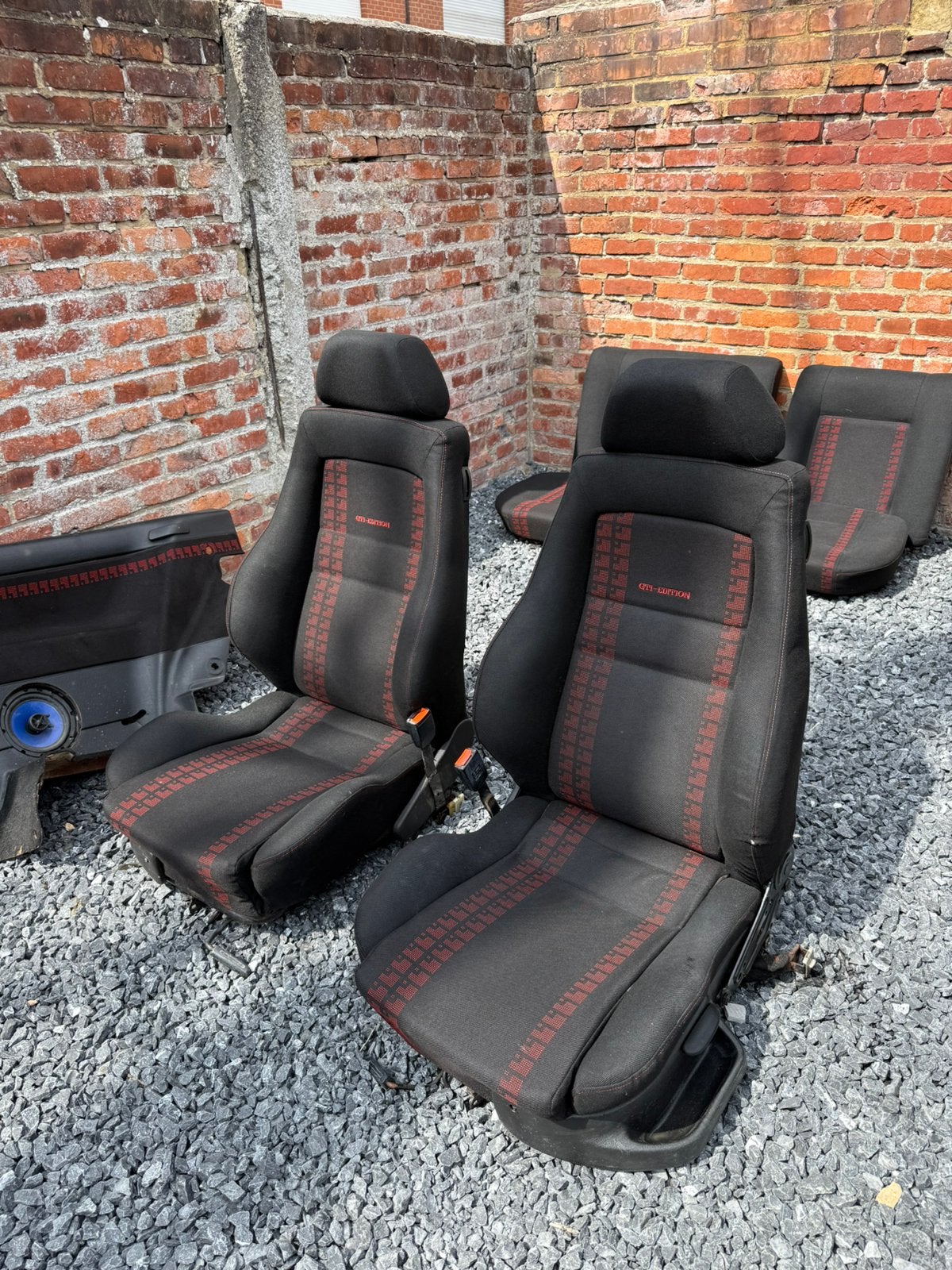 Recaro golf 3 + cuir golf 3 cabrio, Autos : Pièces & Accessoires, Enlèvement
