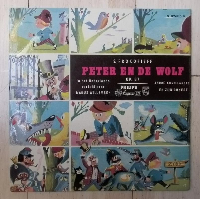 Serge Prokofieff - Peter En De Wolf - Opus 67 ( 1954 ), Cd's en Dvd's, Vinyl | Klassiek, Ophalen of Verzenden