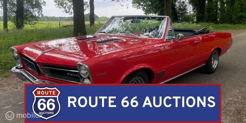 Pontiac LeMans Cabriolet | 1965 | Route 66 Auctions, Achat, Pontiac, Entreprise, Boîte manuelle