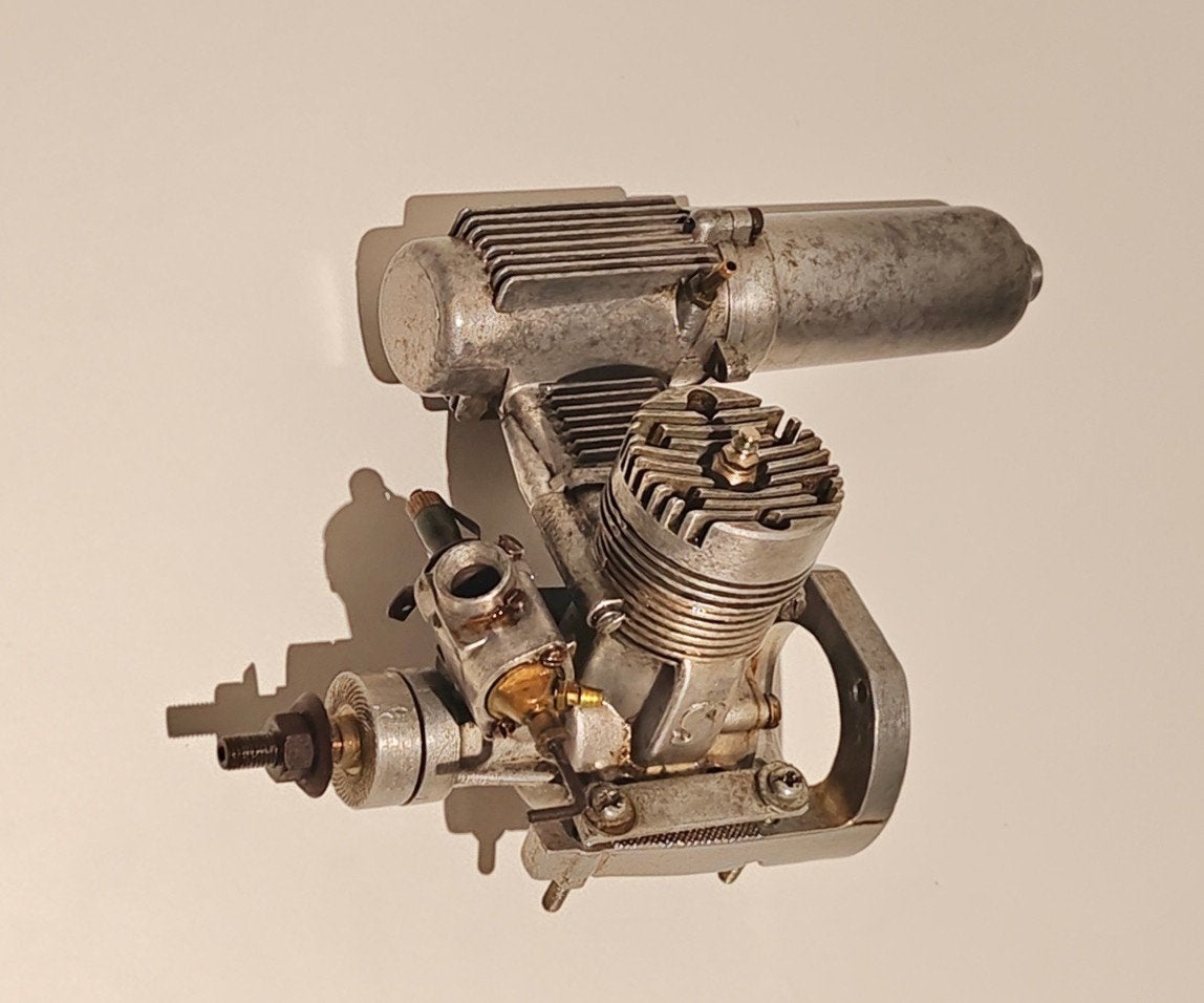 RC vliegtuig motor Super Tigre, Hobby en Vrije tijd, Modelbouw | Radiografisch | Vliegtuigen, Ophalen, Gebruikt