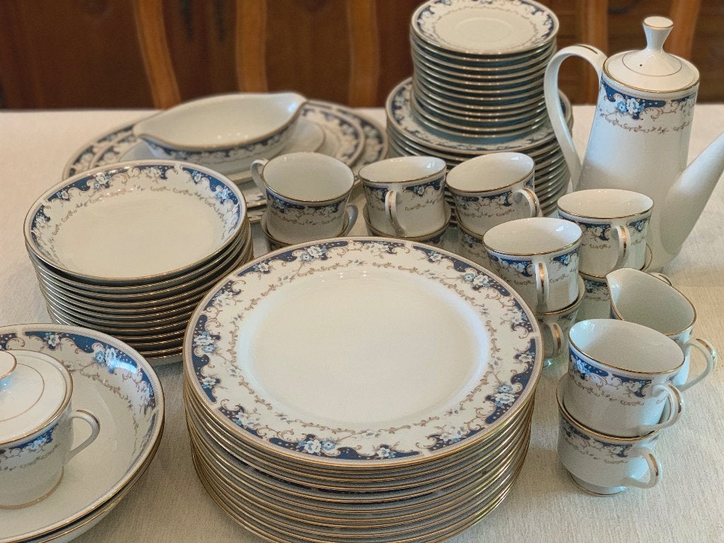 Groot & compleet vintage dinerservies Diwas Richelieu Japan, Ophalen of Verzenden
