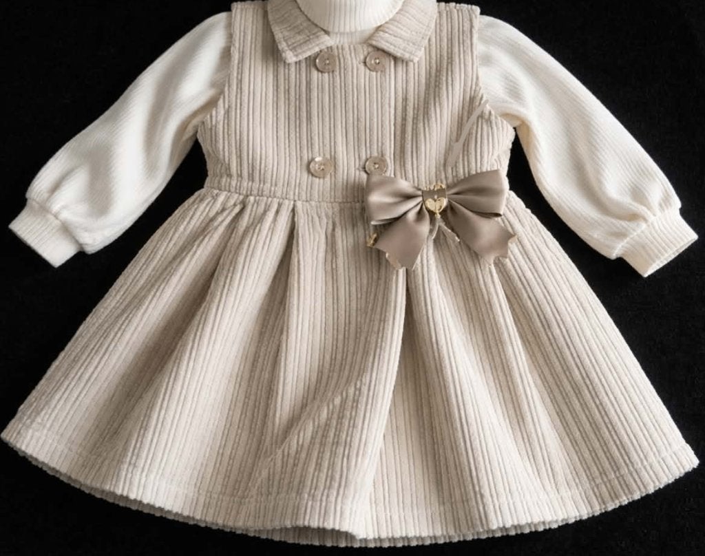 Robe en velours côtelé avec col roulé assorti nouvelle, Enfants & Bébés, Neuf, Enlèvement ou Envoi, Fille, Zara Baby