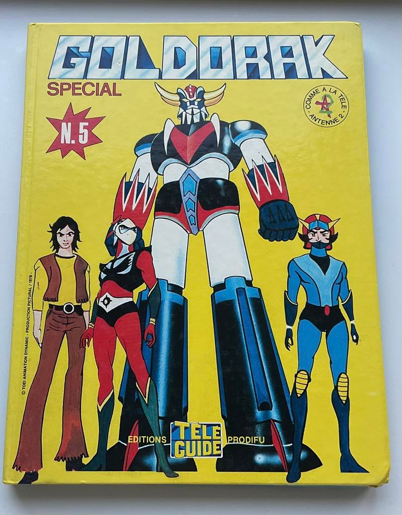 BD GOLDORAK spécial n 5, Enlèvement, Utilisé