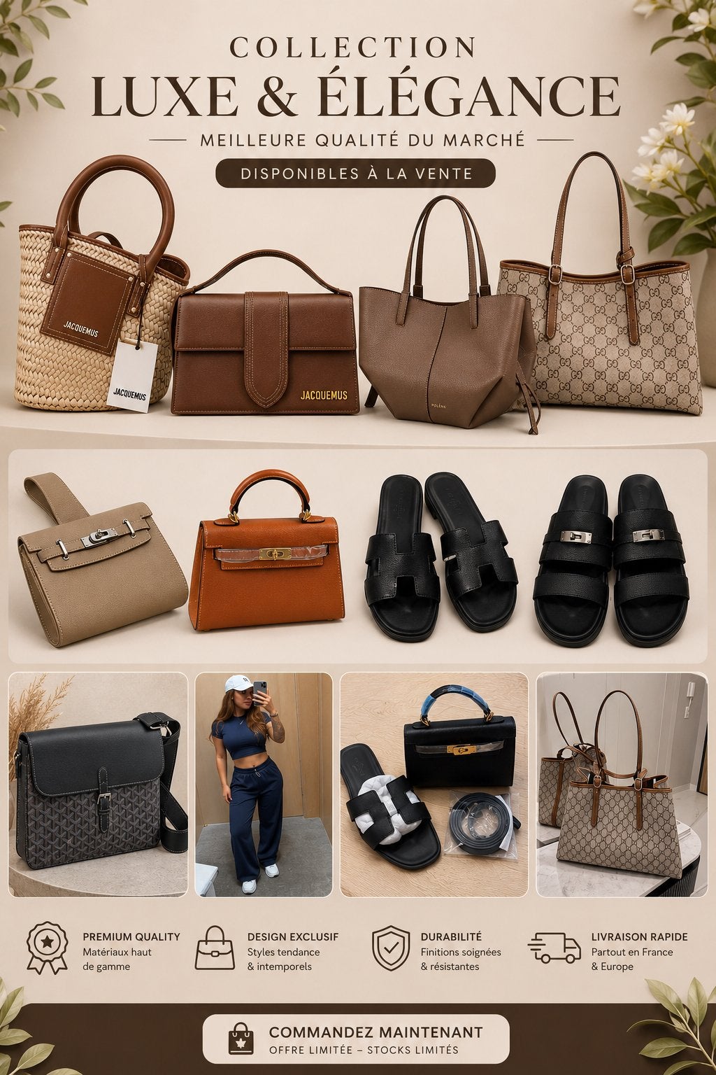 Vêtements de luxe disponible, Bijoux, Sacs & Beauté, Accessoires Autre, Enlèvement ou Envoi, Comme neuf
